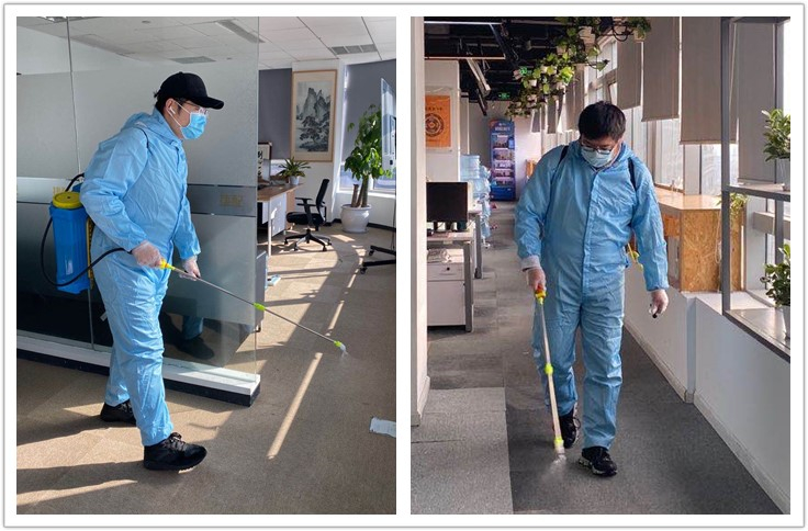 職工志愿者扛起防疫大旗，助力復(fù)工復(fù)產(chǎn)