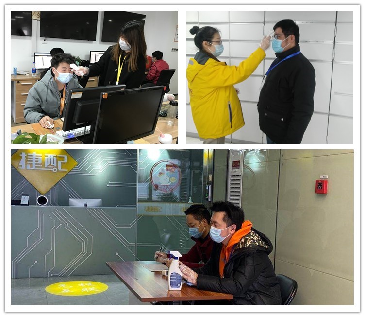 職工志愿者扛起防疫大旗，助力復(fù)工復(fù)產(chǎn)