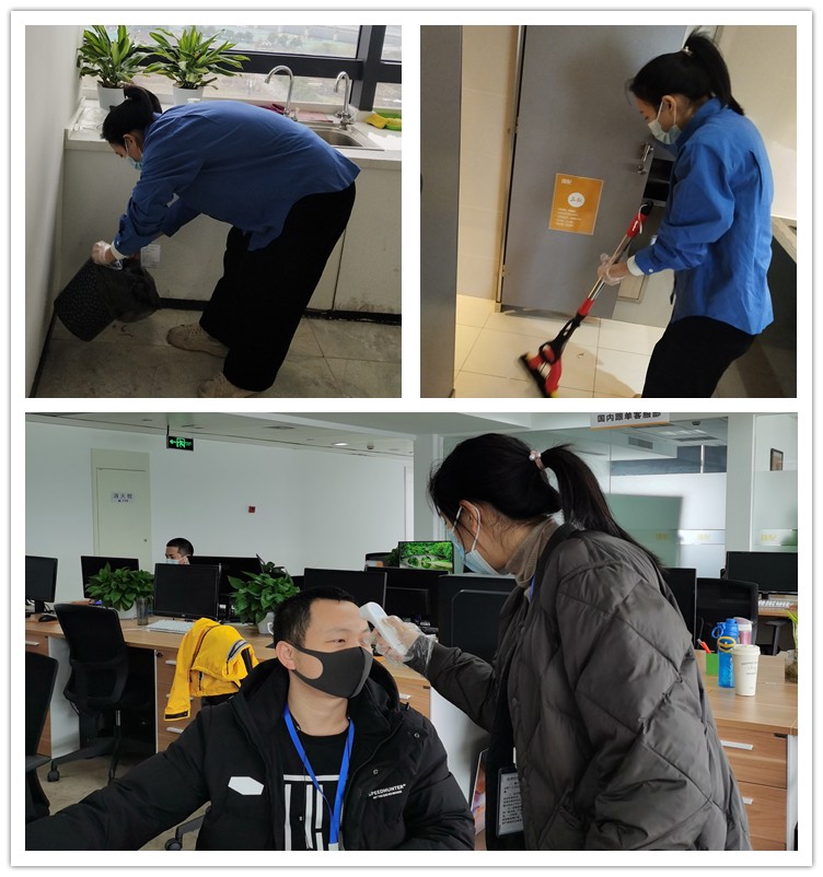 職工志愿者扛起防疫大旗，助力復(fù)工復(fù)產(chǎn)